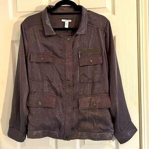 Lightweight shirt jacket